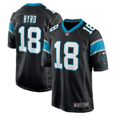 Игровая джерси Damiere Byrd Carolina Panthers Nike - Black