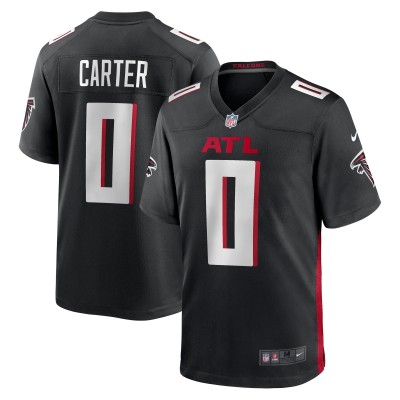 Игровая джерси Lorenzo Carter Atlanta Falcons Nike Game Player - Black