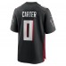 Игровая джерси Lorenzo Carter Atlanta Falcons Nike Game Player - Black