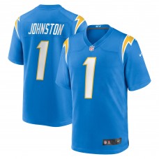 Игровая джерси Quentin Johnston Los Angeles Chargers Nike 2023 NFL Draft First Round Pick - Powder Blue