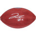 Мяч американского футбола NFL Jahmyr Gibbs Detroit Lions Authentic 2023 NFL Draft First Round Pick Autographed Duke
