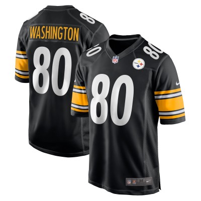 Игровая джерси Darnell Washington Pittsburgh Steelers Nike 2023 NFL Draft Pick Game - Black