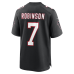 Джерси Atlanta Falcons Bijan Robinson Nike Black Throwback Game