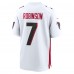 Игровая джерси Bijan Robinson Atlanta Falcons Nike 2023 NFL Draft First Round Pick Game - White