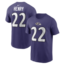 Футболка Baltimore Ravens Derrick Henry Nike Purple Name & Number Футболка Baltimore Ravens Derrick Henry Nike Purple Name & Number