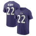 Футболка Baltimore Ravens Derrick Henry Nike Purple Name & Number Футболка Baltimore Ravens Derrick Henry Nike Purple Name & Number