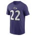 Футболка Baltimore Ravens Derrick Henry Nike Purple Name & Number