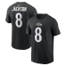 Футболка Baltimore Ravens Lamar Jackson Nike Black Name & Number