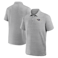 Поло Baltimore Ravens Fanatics Heather Gray Clutch Поло Baltimore Ravens Fanatics Heather Gray Clutch