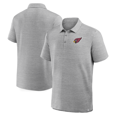Поло Arizona Cardinals Fanatics Heather Gray Clutch
