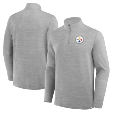 Пуловер Pittsburgh Steelers Fanatics Heather Gray Clutch