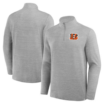 Пуловер Cincinnati Bengals Fanatics Heather Gray Clutch