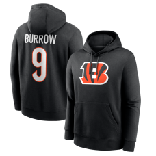 Толстовка Cincinnati Bengals Joe Burrow Nike Black Name & Number Толстовка Cincinnati Bengals Joe Burrow Nike Black Name & Number