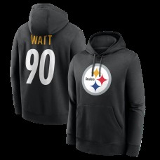 Pittsburgh Steelers T.J. Watt Nike Black Name & Number Fleece Hoodie