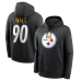 Толстовка Pittsburgh Steelers T.J. Watt Nike Black Name & Number Толстовка Pittsburgh Steelers T.J. Watt Nike Black Name & Number