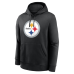 Толстовка Pittsburgh Steelers T.J. Watt Nike Black Name & Number
