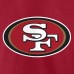 Футболка Christian McCaffrey San Francisco 49ers Player Icon Name & Number - Scarlet
