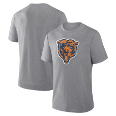 Футболка Chicago Bears Fanatics Heather Gray Vintage Heritage Tribute Tri-Blend Футболка Chicago Bears Fanatics Heather Gray Vintage Heritage Tribute Tri-Blend