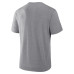 Футболка Chicago Bears Fanatics Heather Gray Vintage Heritage Tribute Tri-Blend