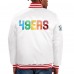 Куртка на кнопках San Francisco 49ers Starter Pride Varsity - White