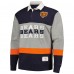 Поло Chicago Bears Tommy Hilfiger Connor Oversized Rugby Long Sleeve - Navy