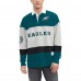 Поло с длинном рукавом Philadelphia Eagles Tommy Hilfiger Connor Oversized Rugby - Midnight Green