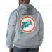 Кофта на молнии Miami Dolphins Starter Thursday Night Gridiron Throwback - Gray
