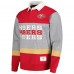 Поло с длинным рукавом San Francisco 49ers Tommy Hilfiger Connor Oversized Rugby - Scarlet