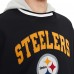 Pittsburgh Steelers Tommy Hilfiger Black Ivan Fashion Pullover Hoodie