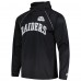 Футболка с длинным рукавом с капюшоном Las Vegas Raiders Starter Gridiron Classics Throwback Raglan - Black