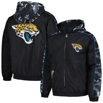 Толстовка на молнии Jacksonville Jaguars Starter Thursday Night Gridiron - Black