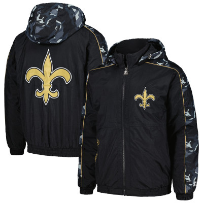 Толстовка на молнии New Orleans Saints Starter Thursday Night Gridiron - Black