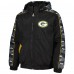 Толстовка на молнии Green Bay Packers Starter Thursday Night Gridiron - Black