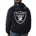 Толстовка на молнии Las Vegas Raiders Starter Thursday Night Gridiron - Black
