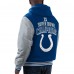 Толстовка на молнии Indianapolis Colts G-III Sports by Carl Banks Player Option - Royal/Gray