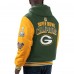 Толстовка на молнии Green Bay Packers G-III Sports by Carl Banks Player Option - Green/Gold
