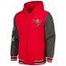 Толстовка на молнии Tampa Bay Buccaneers G-III Sports by Carl Banks Player Option - Red/Pewter