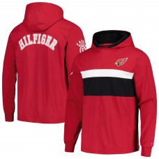 Футболка с длинным рукавом с капюшоном Arizona Cardinals Tommy Hilfiger Morgan - Cardinal