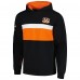 Футболка с длинным рукавом с капюшоном Cincinnati Bengals Tommy Hilfiger Morgan - Black