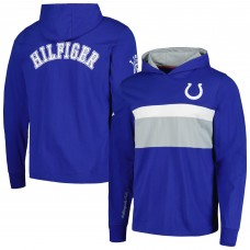 Футболка с длинным рукавом с капюшоном Indianapolis Colts Tommy Hilfiger Morgan - Royal Футболка с длинным рукавом с капюшоном Indianapolis Colts Tommy Hilfiger Morgan - Royal