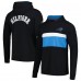 Футболка с длинным рукавом с капюшоном Carolina Panthers Tommy Hilfiger Morgan - Black