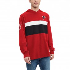 Футболка с длинным рукавом с капюшоном Atlanta Falcons Tommy Hilfiger Morgan - Red Футболка с длинным рукавом с капюшоном Atlanta Falcons Tommy Hilfiger Morgan - Red