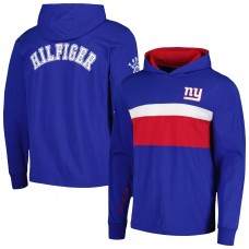 Футболка с длинным рукавом с капюшоном New York Giants Tommy Hilfiger Morgan - Royal