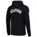Футболка с длинным рукавом с капюшоном New Orleans Saints Tommy Hilfiger Morgan - Black