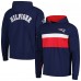 Лонгслив с капюшоном New England Patriots Tommy Hilfiger Morgan - Navy