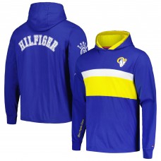 Футболка с длинным рукавом с капюшоном Los Angeles Rams Tommy Hilfiger Morgan - Royal Футболка с длинным рукавом с капюшоном Los Angeles Rams Tommy Hilfiger Morgan - Royal