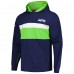 Футболка с длинным рукавом с капюшоном Seattle Seahawks Tommy Hilfiger Morgan - College Navy
