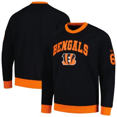 Кофта Cincinnati Bengals Tommy Hilfiger Reese Raglan Tri-Blend - Black