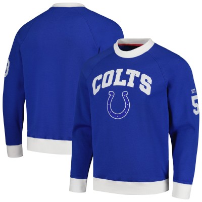 Кофта Indianapolis Colts Tommy Hilfiger Reese Raglan Tri-Blend - Royal