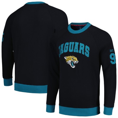 Кофта Jacksonville Jaguars Tommy Hilfiger Reese Raglan Tri-Blend - Black